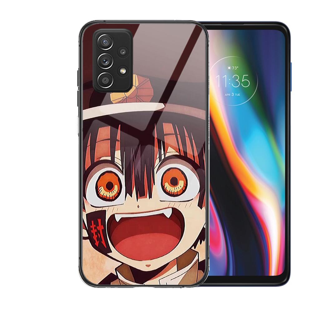 Toilet-bound Hanako-Kun Anime Tempered Glass Case Phone For Samsung Galaxy A51 A71 A60 A70S A70 A80 A21S A41 A20E A50 A30S 5g A3