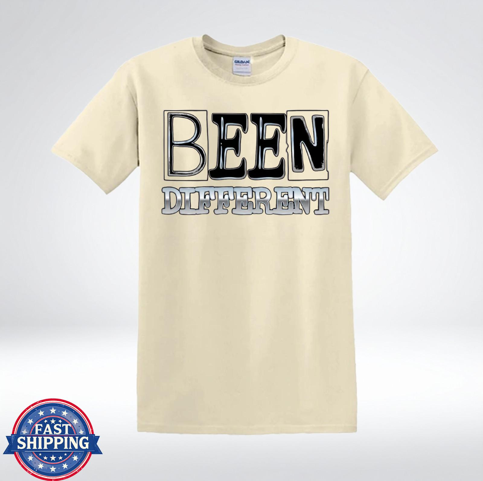 Been Different Funny Pun Shirt Minimal Typography Tee T-Shirt XL