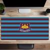 Tappetino per mouse con stemma West Ham United, Tappetino per mouse, Tappetino per mouse da gioco, Tappetino per tastiera, Decorazione da scrivania per computer portatile, Regalo per fan, Regalo di compleanno