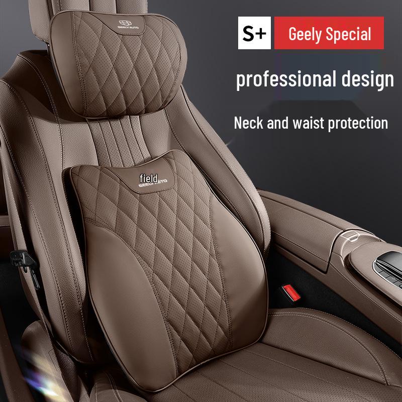 Geely Car Models Neck Pillow & Lumbar Support Cushion