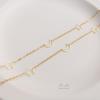 14K Gold-Filled Color-Preserving Star Moon Chain for DIY Necklace or Bracelet Jewelry