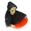 Electric Plate Skeleton Ghost Glowing Ghost Called Skull Fruit Plate Festival Decorations