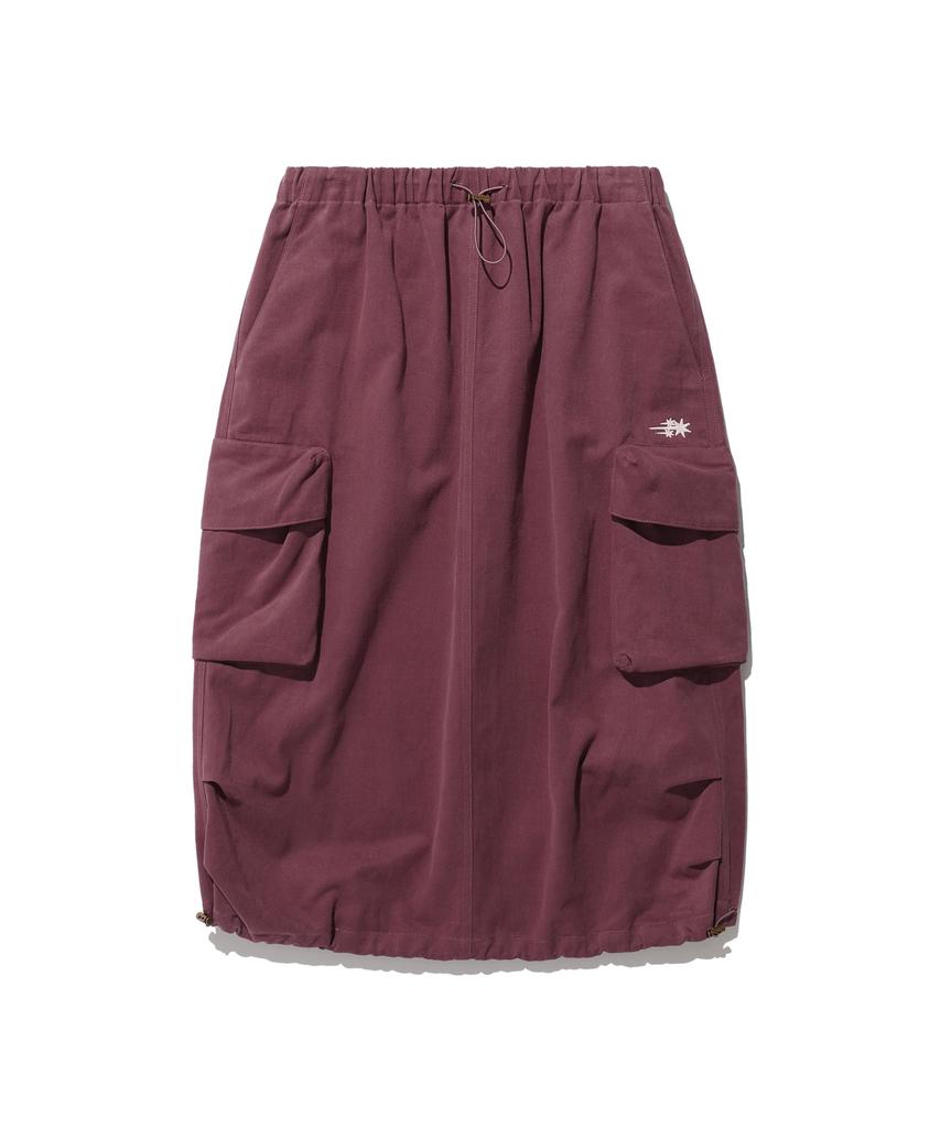 Nice Ghost Club Cotton Midi Skirt_Brick(Ng2Dffpa90A)