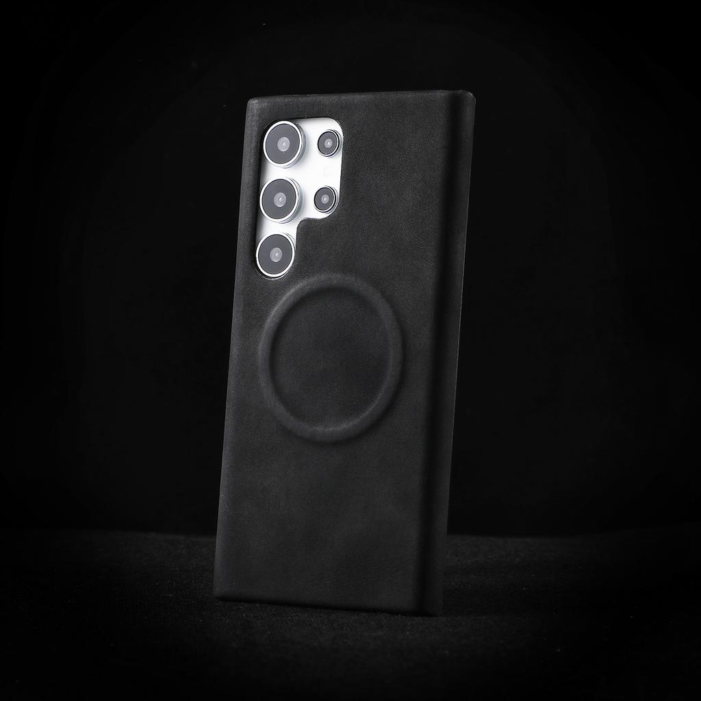 New Model Suitable for Samsung S25 Ultra Mobile Phone Case Skin Skin Skin Magnetic S24ultra Protective Case