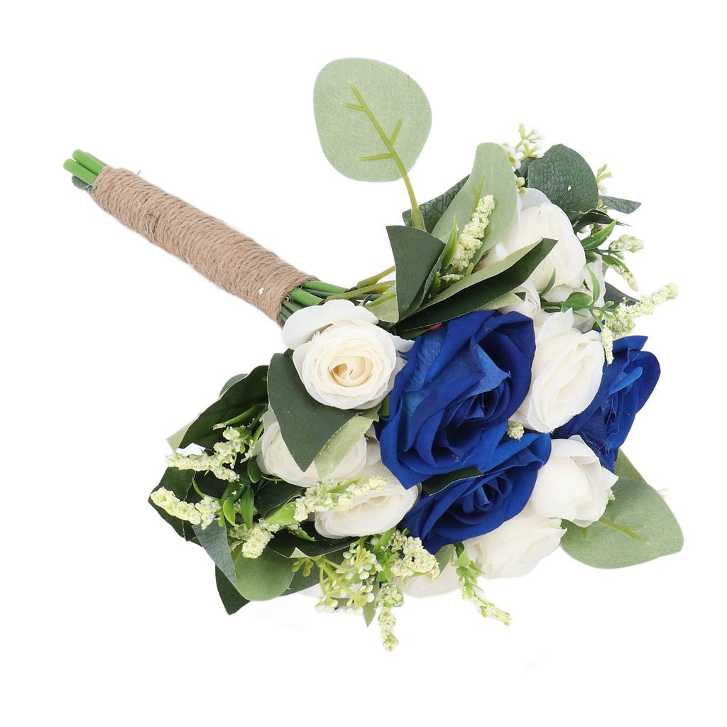 Wedding Bouquet Artificial Fake Flower Bouquet Romantic Bridal Hand Bouquet for Celebration
