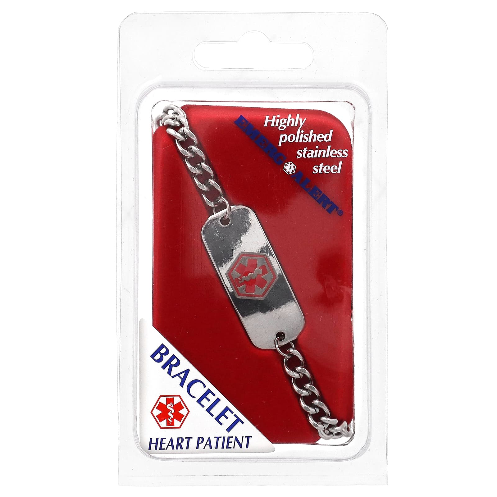 

Emerge-Alert, Medical Bracelet, Heart Disease Patients, 1pc