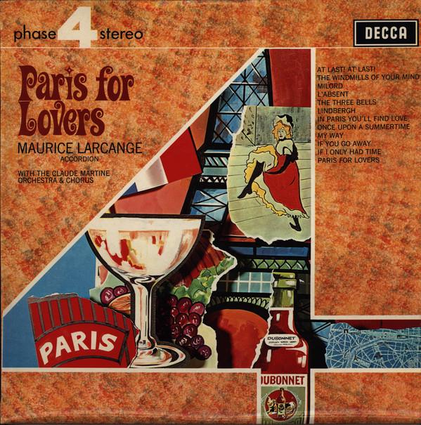 

LP Record MAURICE LARCANGE Paris For Lovers PFS4168 Decca 1970 US Jazz Used