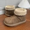 Sneeuwschoenen heren herfst en winter fleece koudebestendig pluizig korte laarzen warm koppel sneeuwschoenen 22715-11715-X