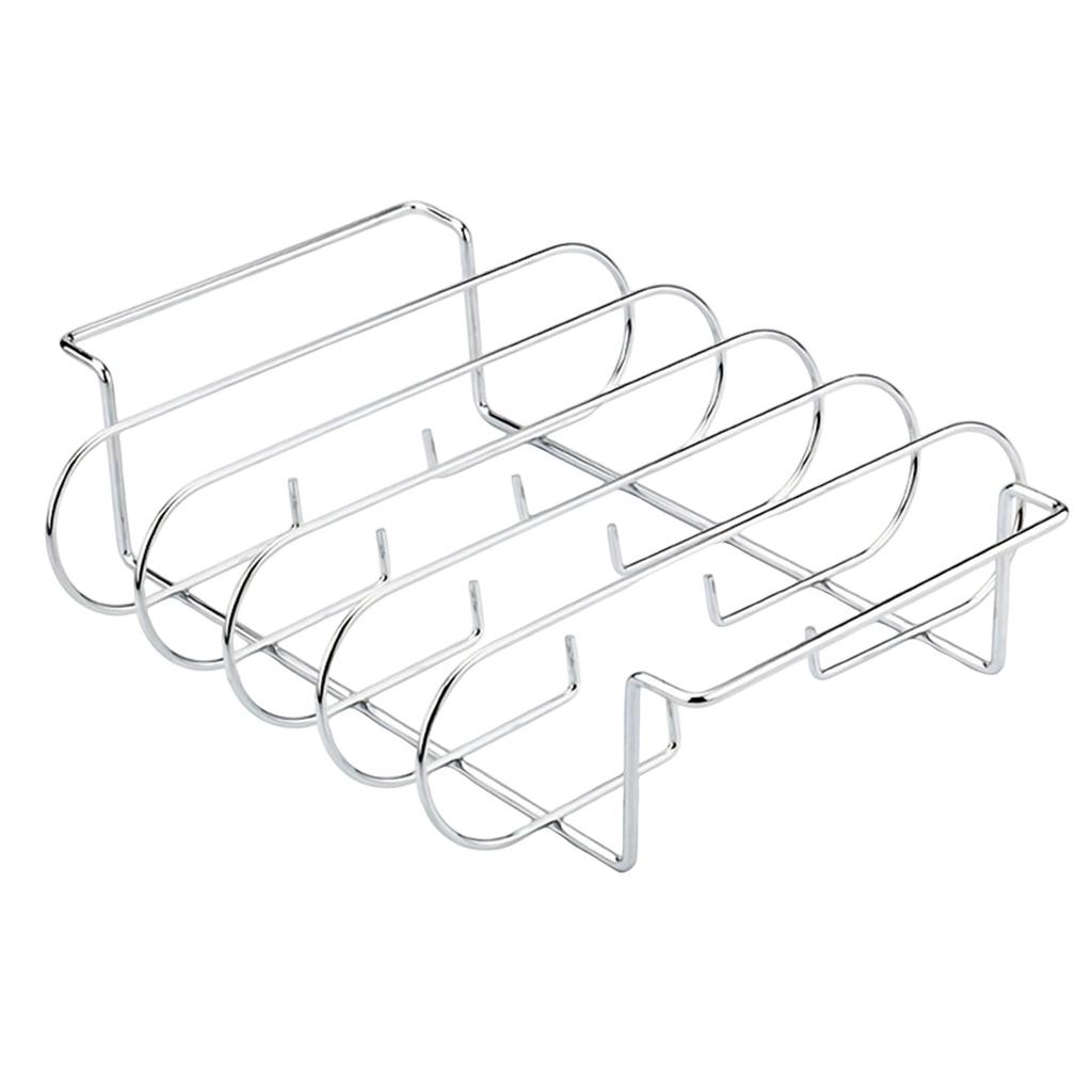 Barbecue Rack High-Temperature Resistant BBQ Grill Shelf For Outdoor Steak Chicken Grilling Strong Bearing Capacity Lightweight Practical Cooking Tool