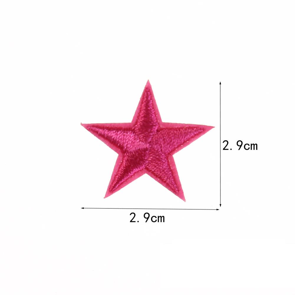 Repair Clothing Patch 10 Pcs Little Star Embroidered Iron On Patches Sew On Fabric Applique DIY Clothes Decoration