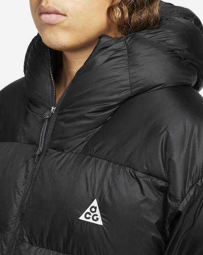 Nike ACG Logo Printed Hooded Padded Jacket Unisex Black DH3071-011