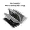 Reliable M.2 Storage Container Box Dustproof and Shockproof 2 Slots Hard Drive Protective Case for Digital Device Users