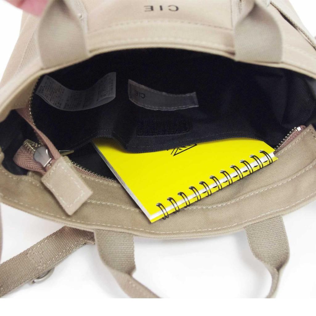 CIE DUCK CANVAS TOTE-S OLIVE Made in Japan ALBERTON 2-WAY Shoulder Bag, Waterproof Duck Canvas, for Men and Women