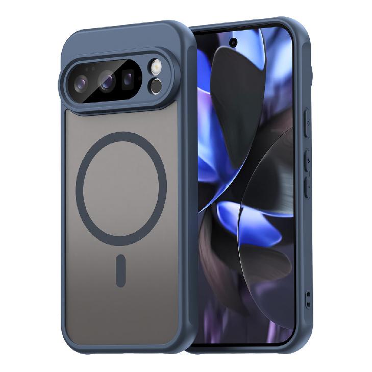 Phone Case For Google Pixel 10 Pro Xl,Matte Magnetic Shockproof Hybrid Phone Cover For Google Pixel 10 Pro Xl