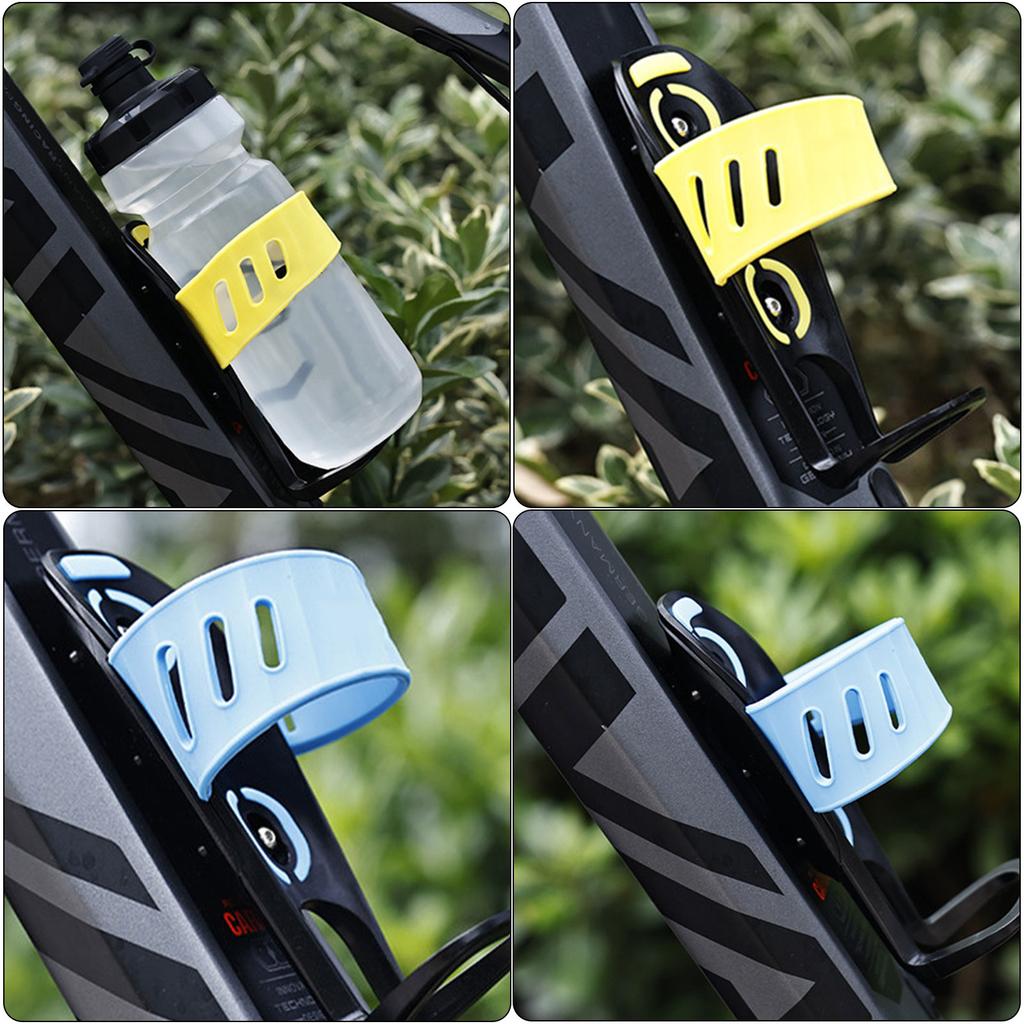 Shockproofed Cycling Cage Antiskid Cycling Bottles Rack Secures Grip Water Bottles for Bike Camping Traveling Outdoor