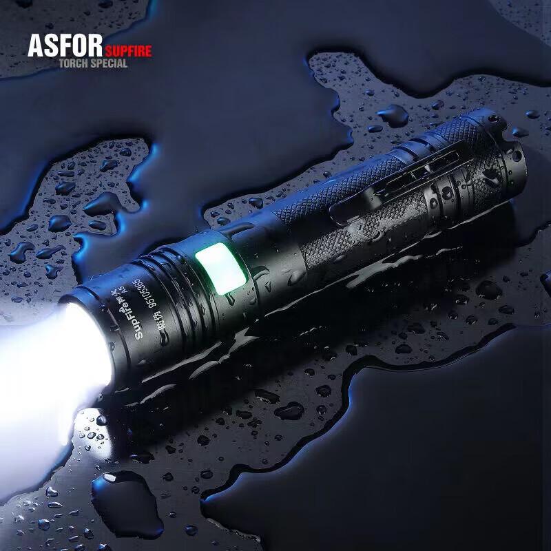 SupFire A2 Rechargeable LED Flashlight