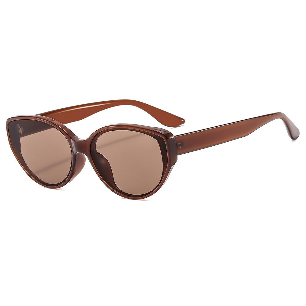 Retro Cat Eye Sunglasses Women'S High-End Sunglasses With The Same Anti-Ultraviolet Polarized Sunglasses