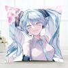 Deep Sea Girl Pillow Case Fashion Square Pillowcase Bedroom Sofa Room Ins Decoration Leisure