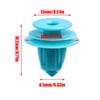 91560SZW003 Interior Pillar Trim Clips Door Panel Interior Trim Retainer Clips For Honda Civic Jazz CR-V HR-V