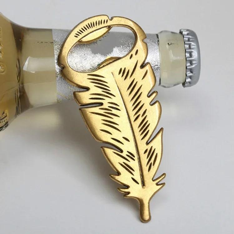 

Creative Personality Feather Bottle Opener Wedding Return Gift Wedding Bottle Opener Multifunctional Kitchen Beer Bottle Opener