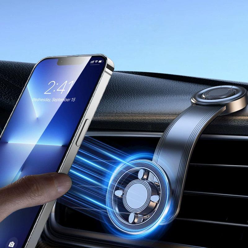 Oboustranná přísavka Magnetický držák Líný Multifunkční Skládací Úložný Držák na telefon do auta Vakuová přísavka Držák na telefon