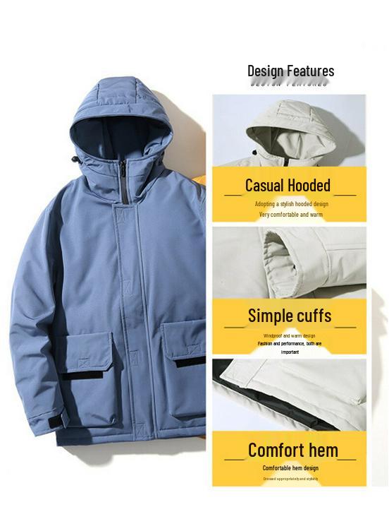 Men's Off-Season Clearance Thick Warm Light Down Jacket