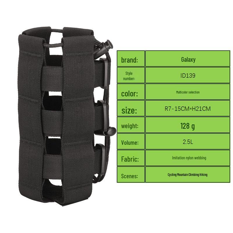 MOLLE Tactical Water Bottle Pouch for Cycling and Sports