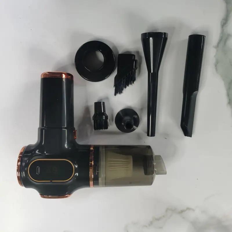 3-in-1 High-Power Wireless Handheld Vacuum Cleaner - Strong Suction, Blowing Pump, Portable, For Car And Home, Lightweight, Cordless, Rechargeable