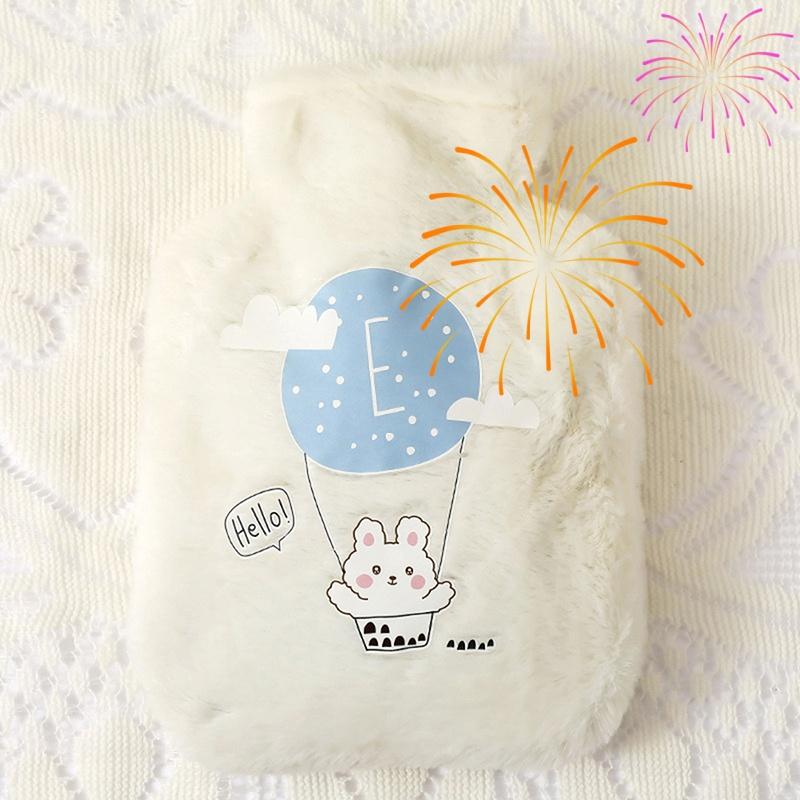 1Pc Lovely Cartoon Hand Po Warm Water Bottle Mini Hot Water Bottles Portable Hand Warmer Girls Pocket Hand Feet Hot Water Bags