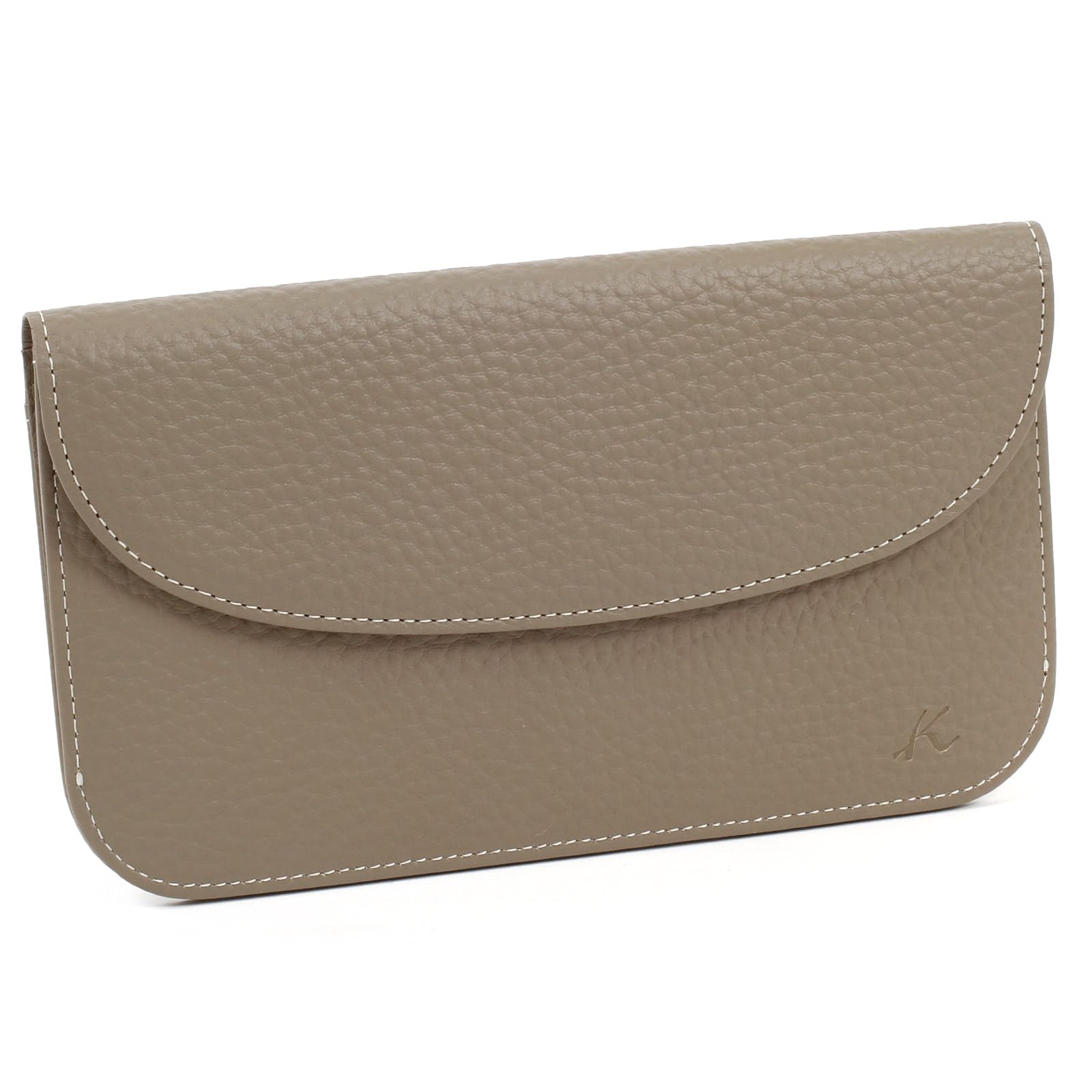 

Long Wallet Slim and Functional PH0739 Sand Stitch 52911 [Kitamura] Beige/Ivory