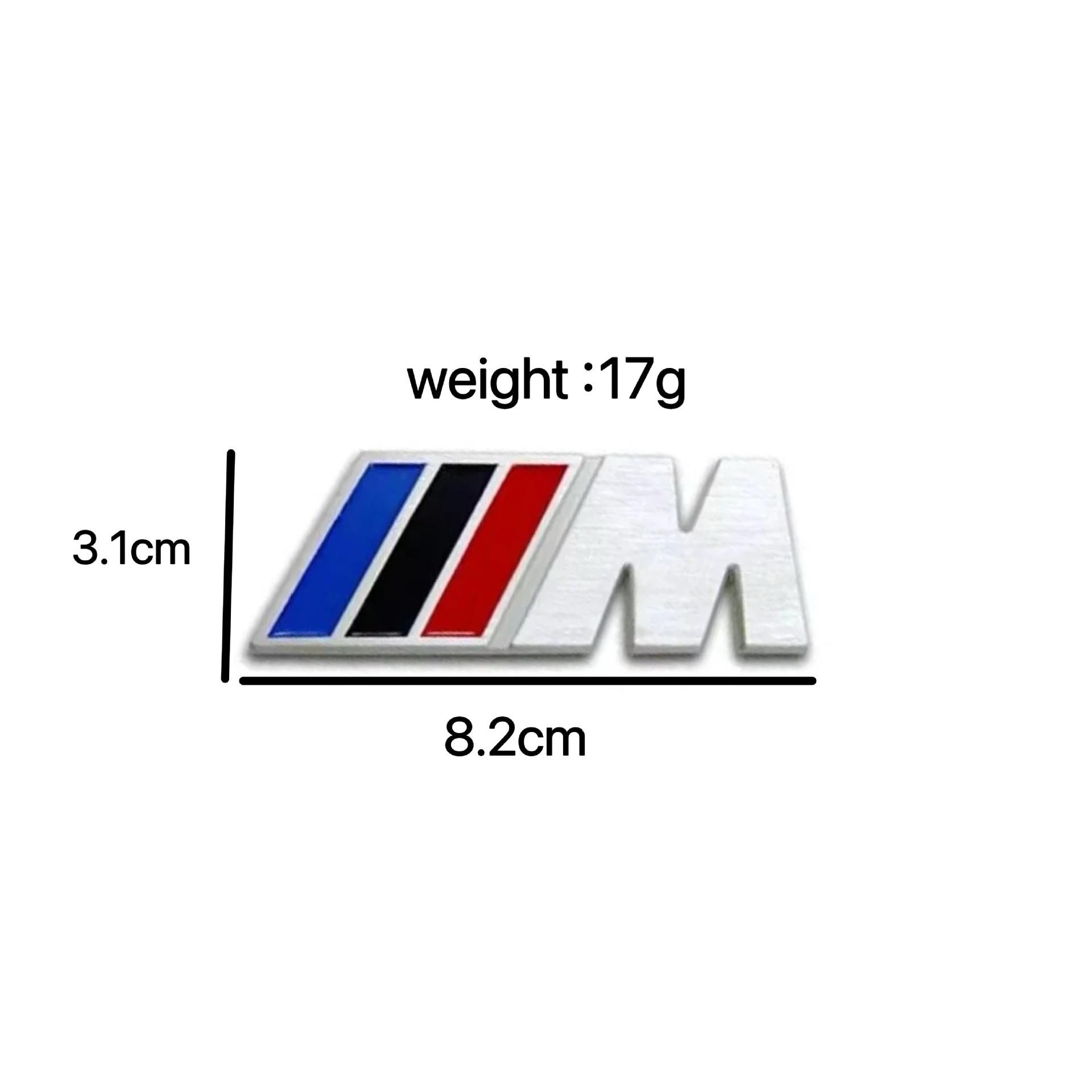 

Car Badge Emblem Sticker For BMW M Power M3 M5 Logo G01 G30 F30 F31 E36 E87 E60 E46 E91 X1 X3 X5 E53 Auto-Styling Accessories