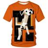 Mens 3D Printed Graphic Tee Streetwear Casual Short Sleeve Crew Neck T-Shirt Youth Fashion
