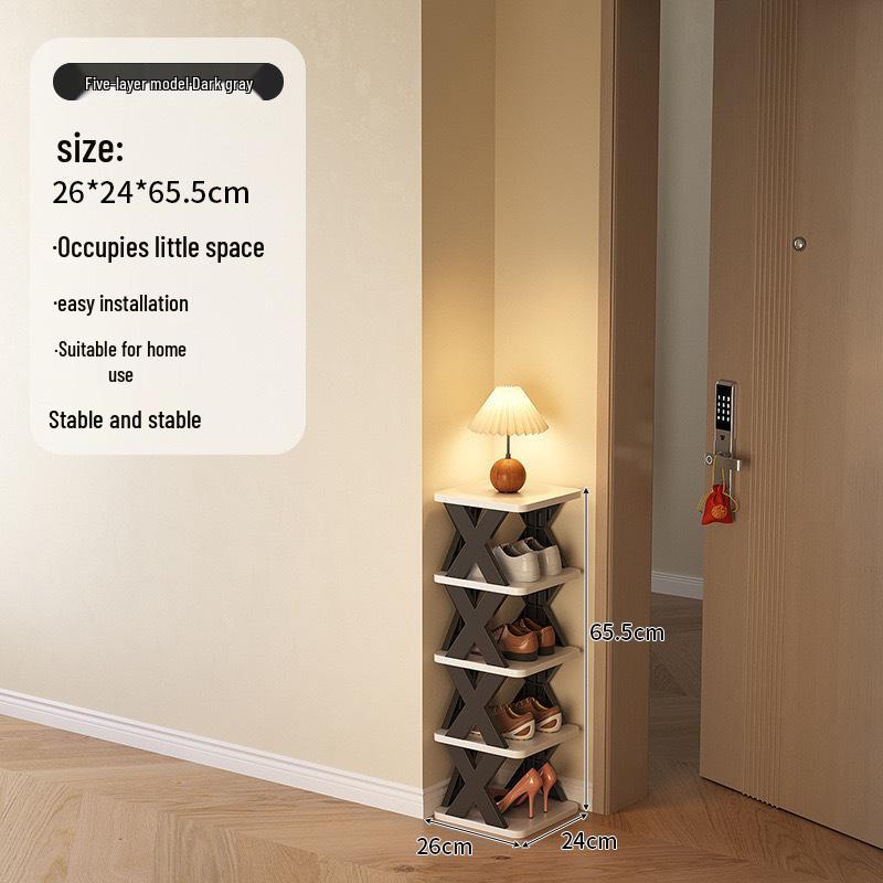 Multi-Layer Detachable Shoe Rack for Entryway and Storage Solutions