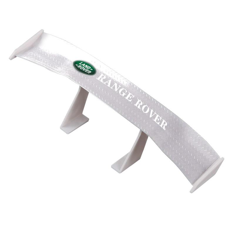 1 szt. Mini tylny spojler samochodowy z włókna węglowego Mini Małe skrzydło Model Dekoracja dla Land Rover Discovery Range Rover Evpque Defender Samochodowe okulary Rover L322