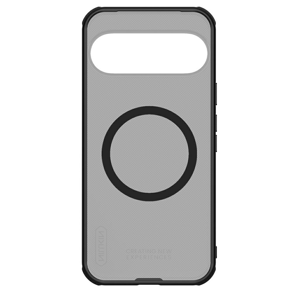 NILLKIN Super Frosted Shield Pro do Google Pixel 10 Pro XL Magnetyczne Etui Matowe PC TPU Przezroczyste Czarne Tylna Pokrywa Telefonu