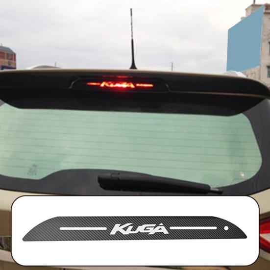 Brzdové světlo Brzdové světlo Carbon Fiber Car Sticker Dekorace pro Ford Kuga Escape