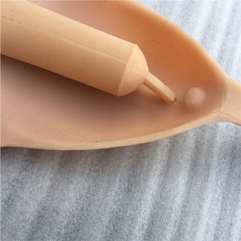 Cross Dresser Underwear Pad Silicone Artificial Fake Vagina Built-in Pad with Lifelike Clitoris