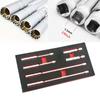 1PCS Magnetic Swivel SparkPlug Socket Set 11mm 16mm Thin Wall Extension 1/8inch Drive For Automotive Motorcycle Repair