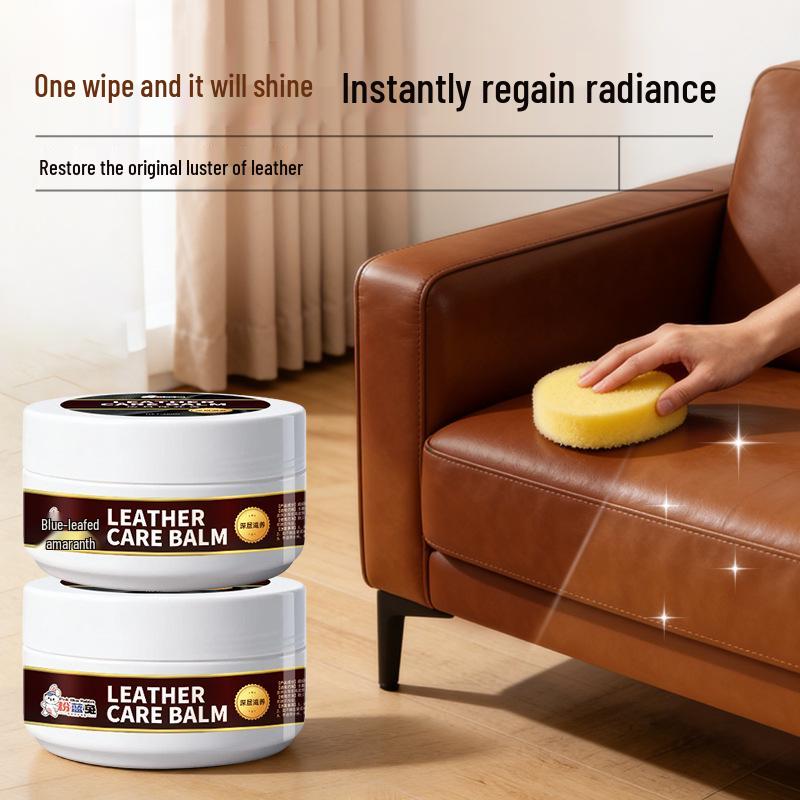 Leather Care & Cleaning Paste: Car Seats, Shoes, Sofa Maintenance Wax