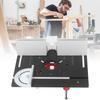 Router Lift Aluminum Alloy Stainless Steel Woodworking Bench Router Plate System Lifting Table