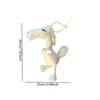 Horse Bag Charm Craftsmanship Party Favor Animal Ornament Collectible Keychain Cute for Purse