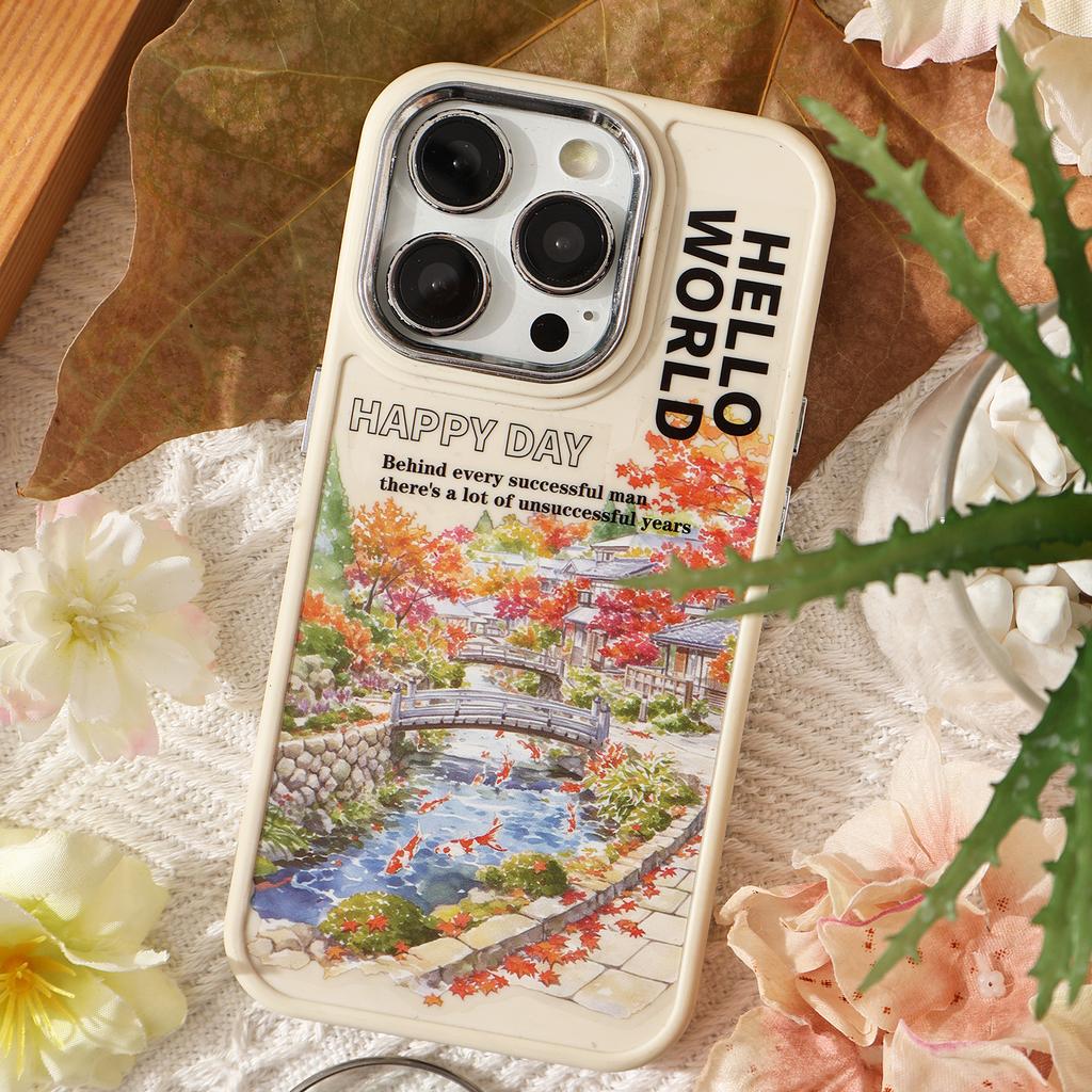 20sheets/bag Four Seasons Wind Series Large Size Sticker Book Hand Account Landscape for Office Sticker Desktop Diary Decoration