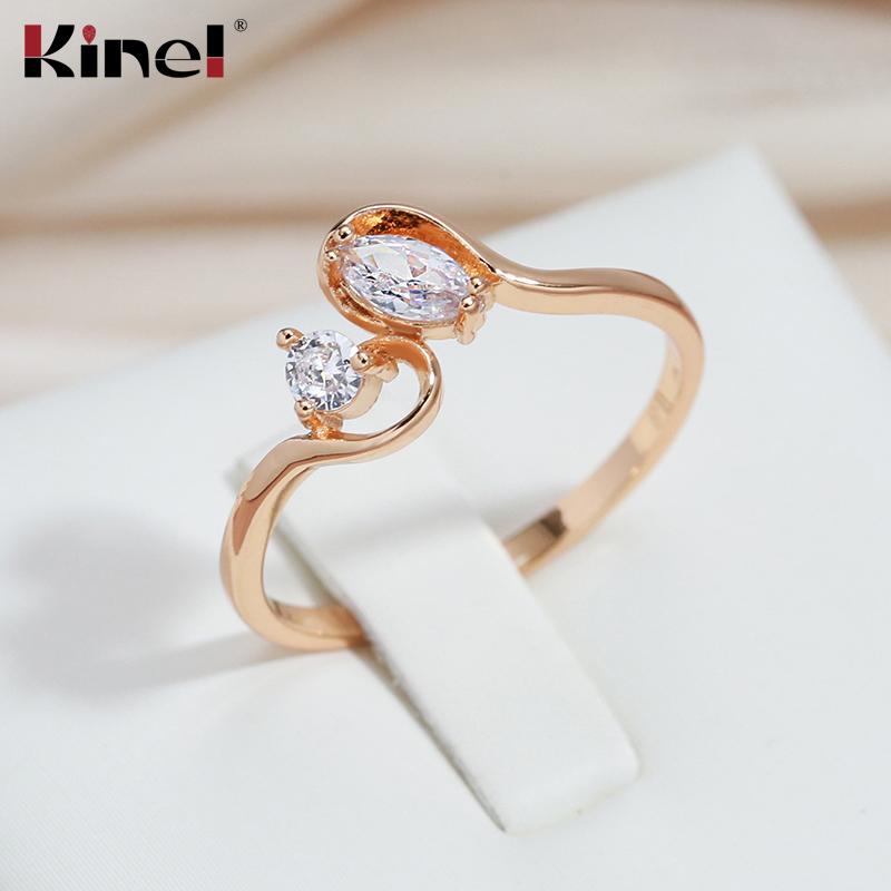 

Женское кольцо Kinel Slim с кубическим цирконом 6