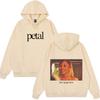 Ariana Grande Petal Live Laugh Love Graphics Hoodie Unisex Fashion Clothing Sweatshirt Winter Loose Casual Pullover Fan Gifts