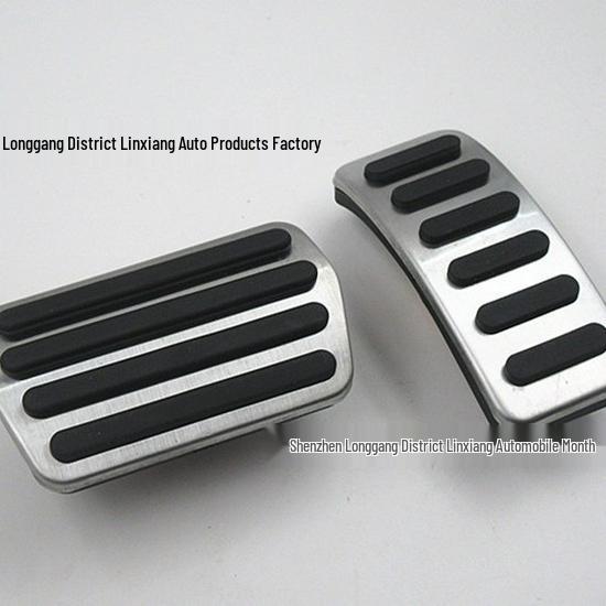 Vhodné pro XC40 Nerezové protiskluzové pedály akcelerátoru a brzdy