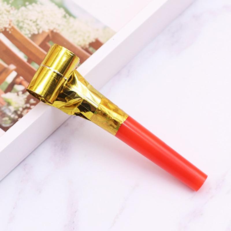 Kid’s Party Whistle Loudly Horn Noise Makers Blowout Whistle for Xmas Indoor Party Outdoor Game Supplies Cheering Squad