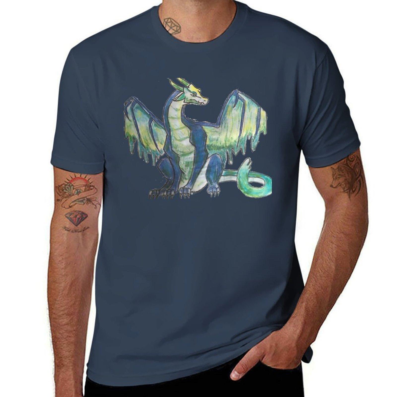Ocean Dragon Tshirt Quick Dry Travel Tshirt S