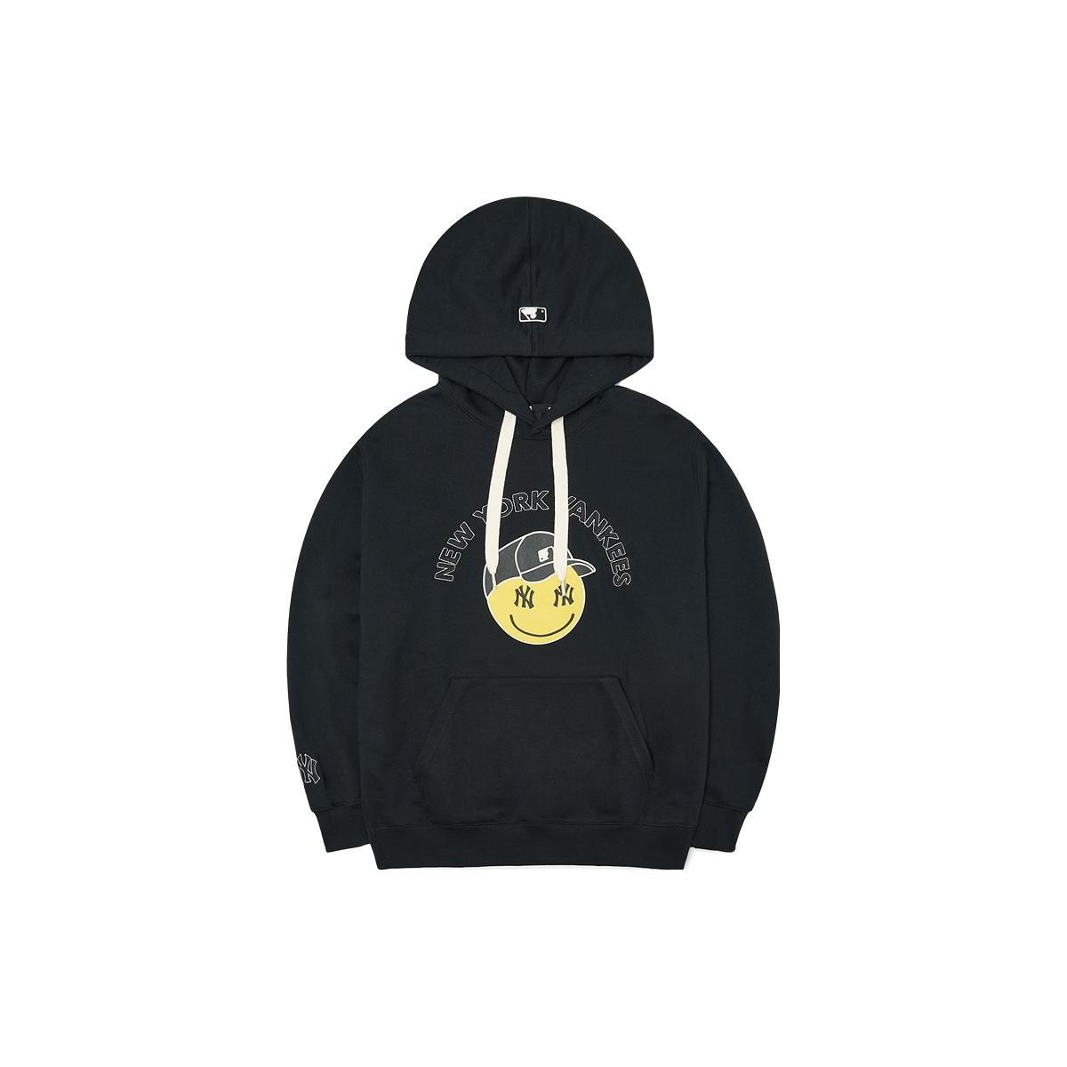 MLB Sweatshirts Unisex Black Hooded Moderate 3AHDN0124-50BKS M