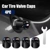 ta12Black Metal Car Tire Valve Caps Anti-theft Dust Proof Tyre Air Valve Stem Covers Spanner Tool For BMW 3 5 7 Series X1 X3 X5 X6 A