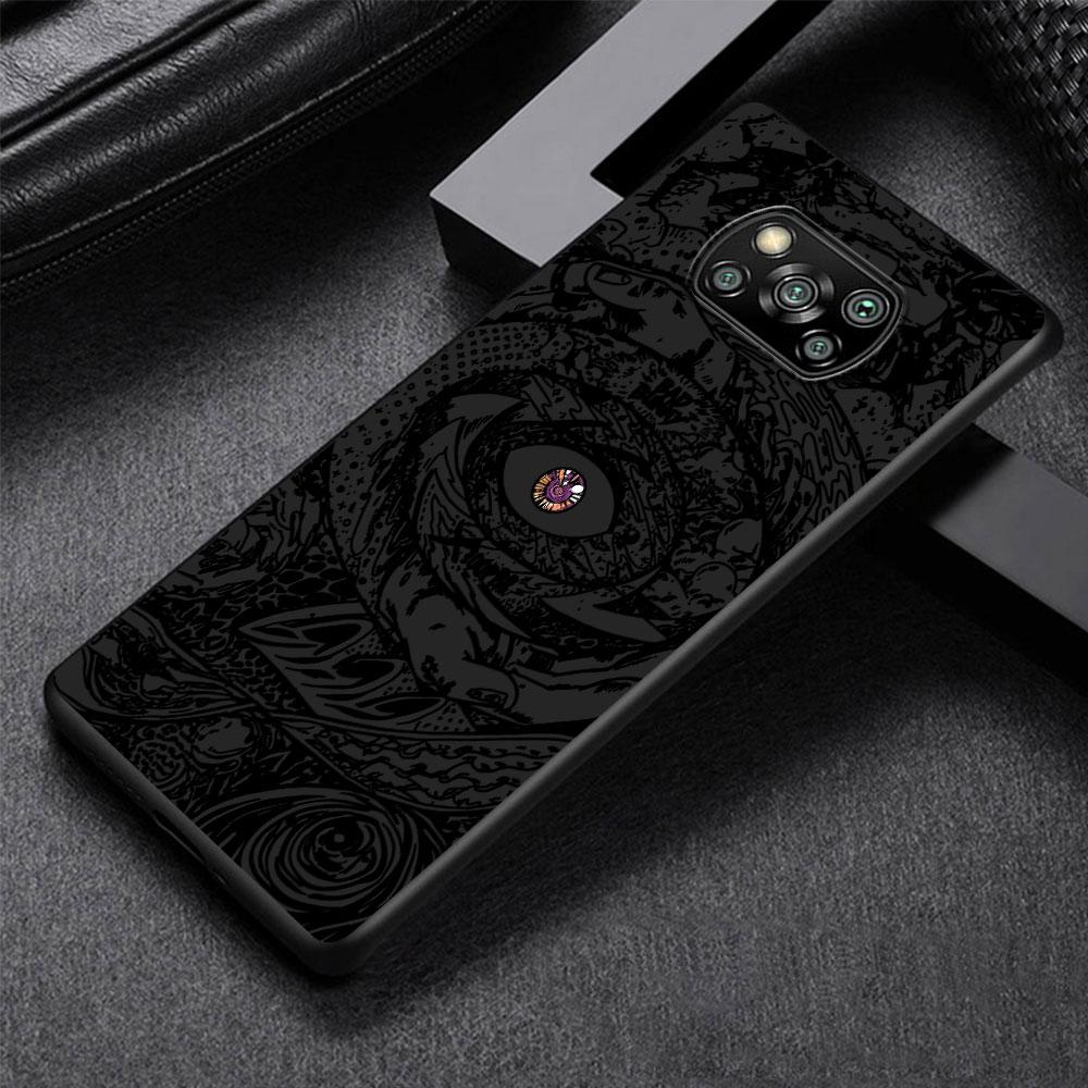 Pouzdro Bad Bunny X100pre pro Xiaomi Poco M5s X3 NFC F3 X5 M4 M3 Pro Černý Silikonový Měkký Kryt na Telefon Coque